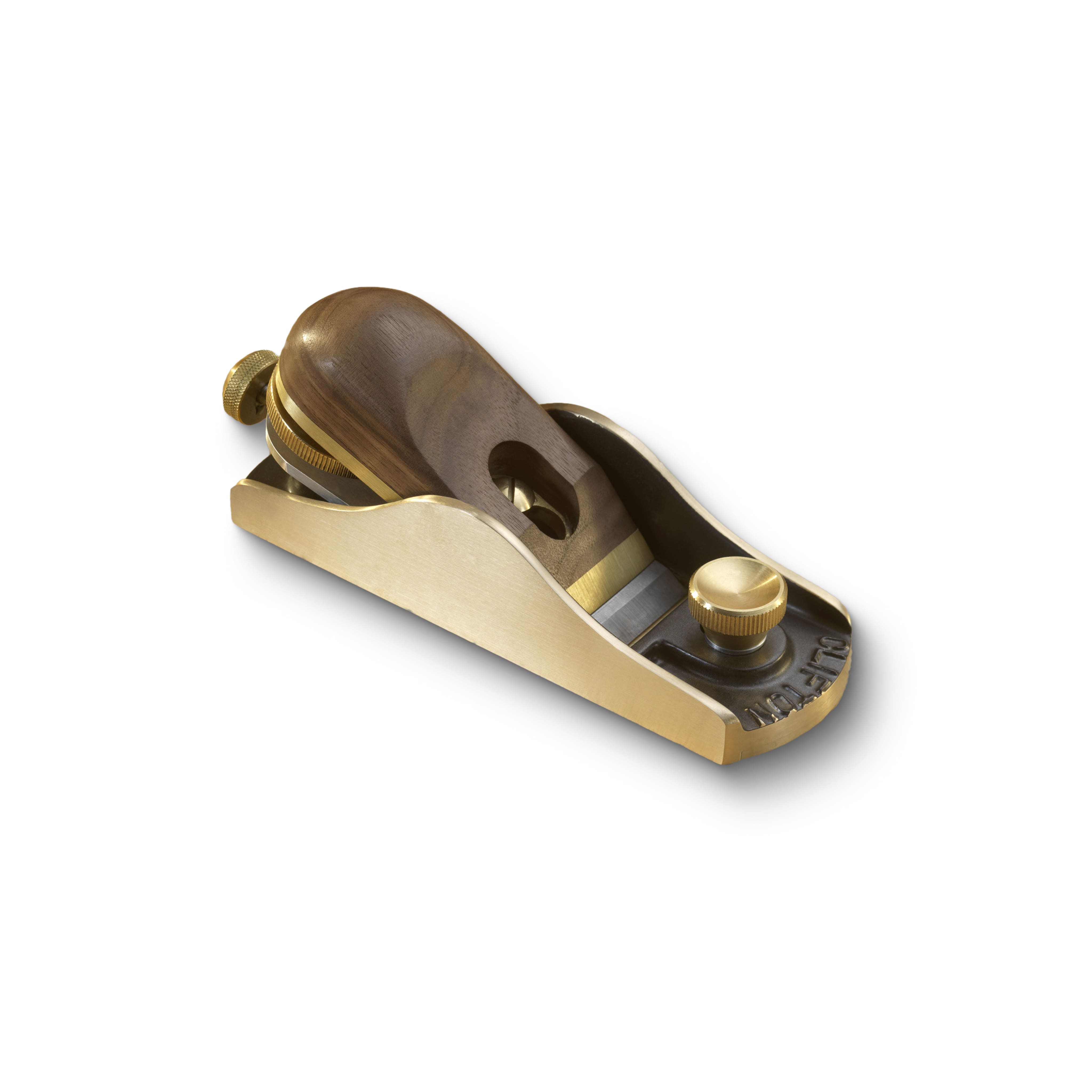 Flat angle one-hand plane