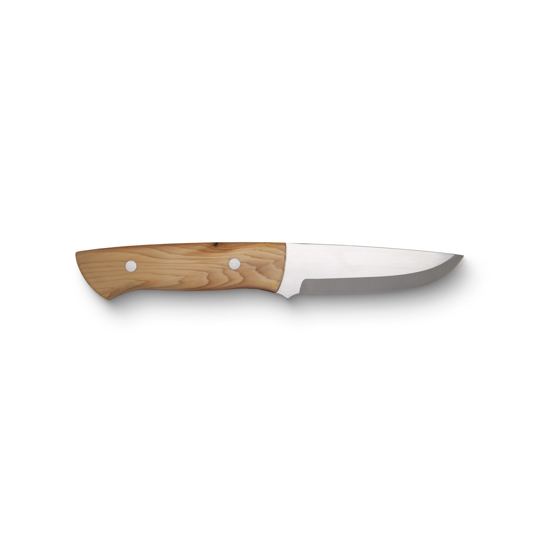 Cura Outdoormesser von Iconic Tools, ausgestattet mit einer robusten Böhler N690 Klinge und einem hochwertigen Eibengriff.