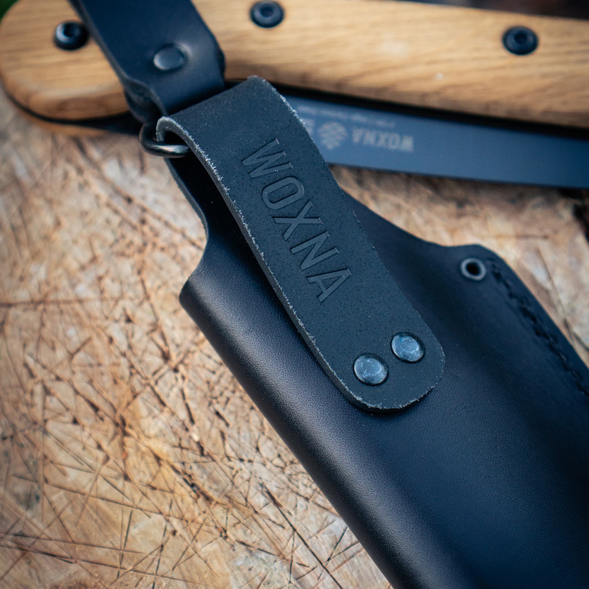 Alfta Lederscheide 180 Schwarz