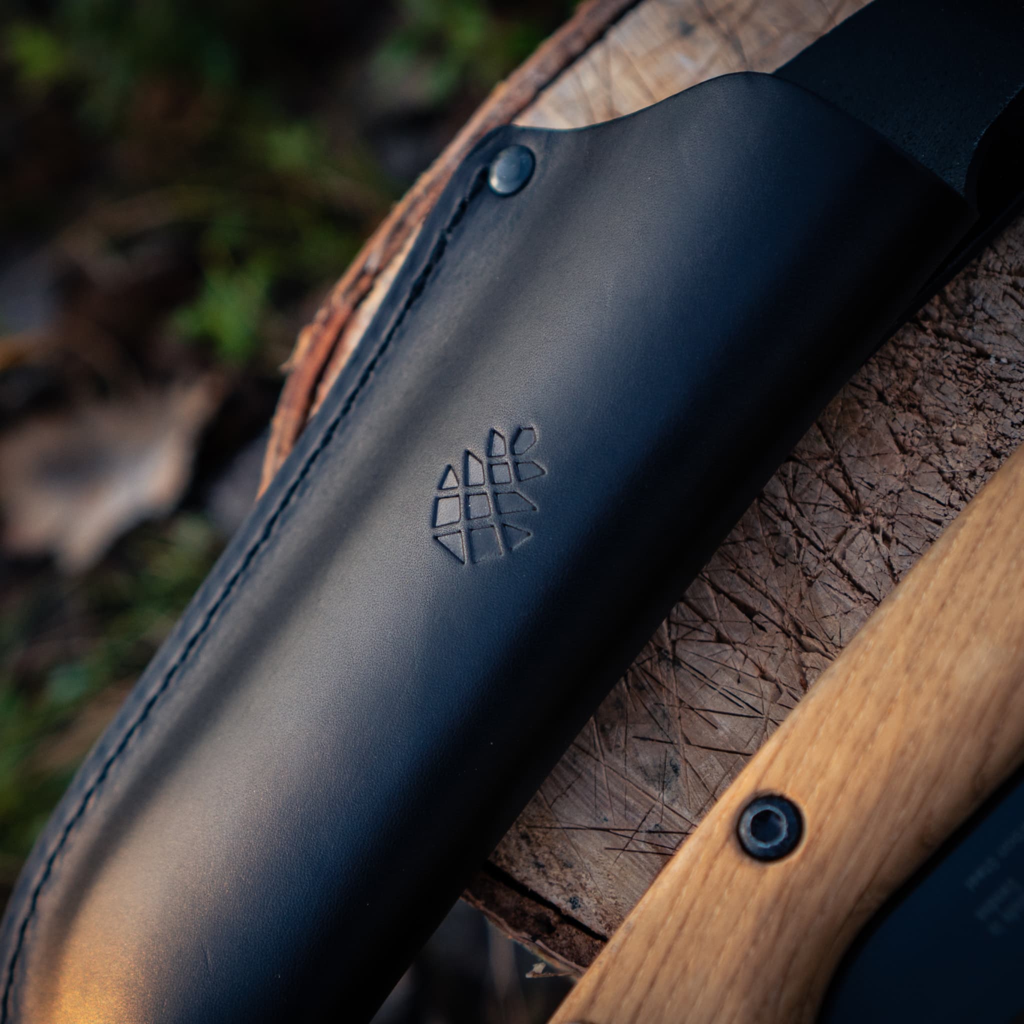 Alfta Lederscheide 180 Schwarz